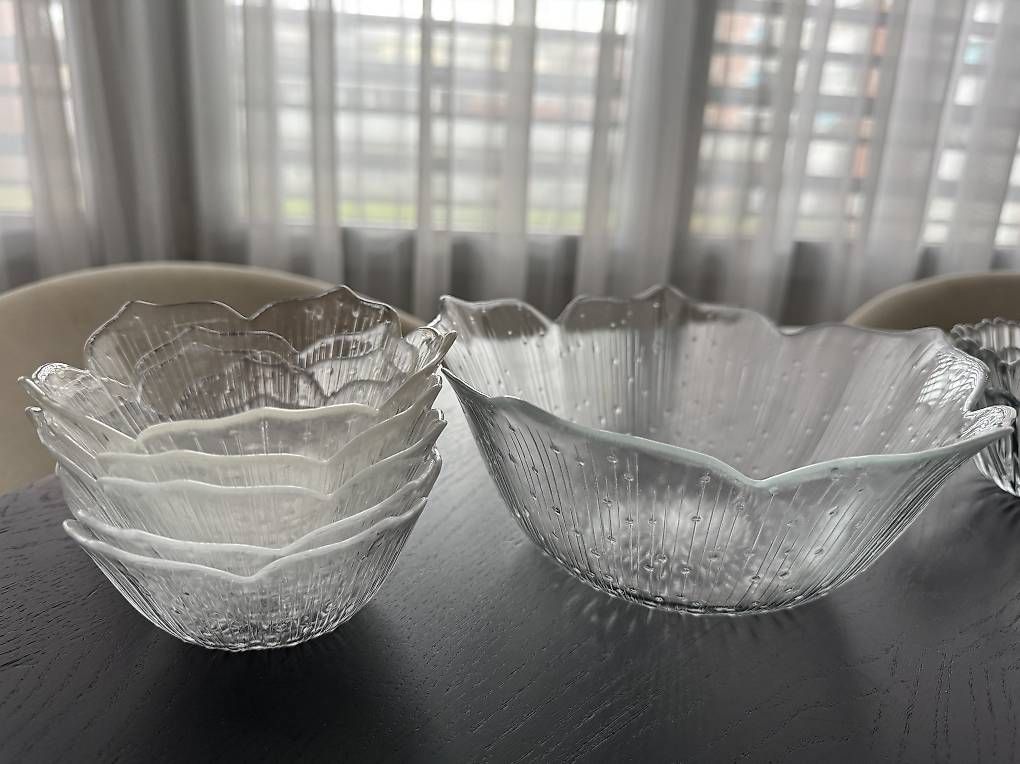 Schalen: Salatset in Blattform – Gebraucht aus Basel von Spielzeugverkauf 1