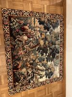 Gobelin Bildteppich mit Waldmotiv 104CM.86CVintage Sty