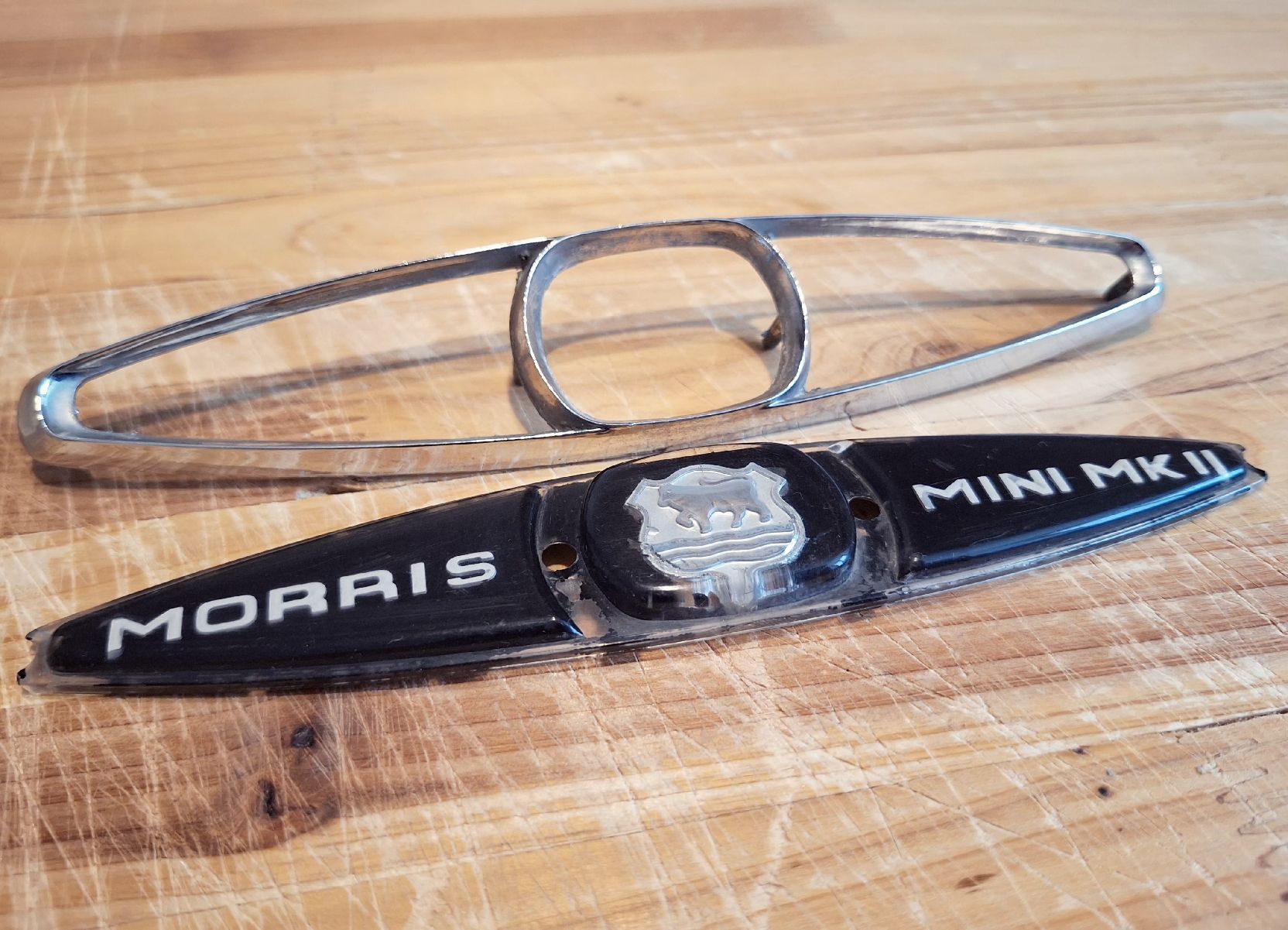 Morris Motors Alle Autoersatzteile: Morris Mini MKII Emblem – Gebraucht aus Triesen von BLACKSHEEP75 6