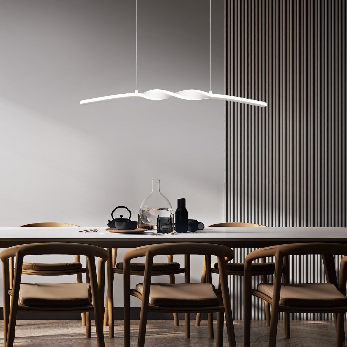 Lampadari & plafoniere: LED Pendelleuchte, 4000 K, 79 cm x 9 cm – Nuovo (secondo la descrizione) da Kreuzlingen venduto da Smart-Light 1