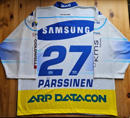 EV Zug Trikot #27 Pärssinen TFS Gr. XL EVZ NLA Eishockey