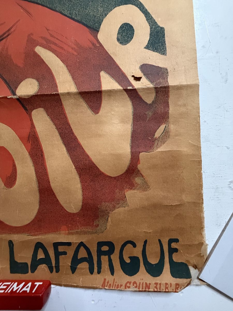 Foto & Immagini: Affiche ancienne Jules-Alexandre Grün, 1903 – Usato da Choulex venduto da collectart 7