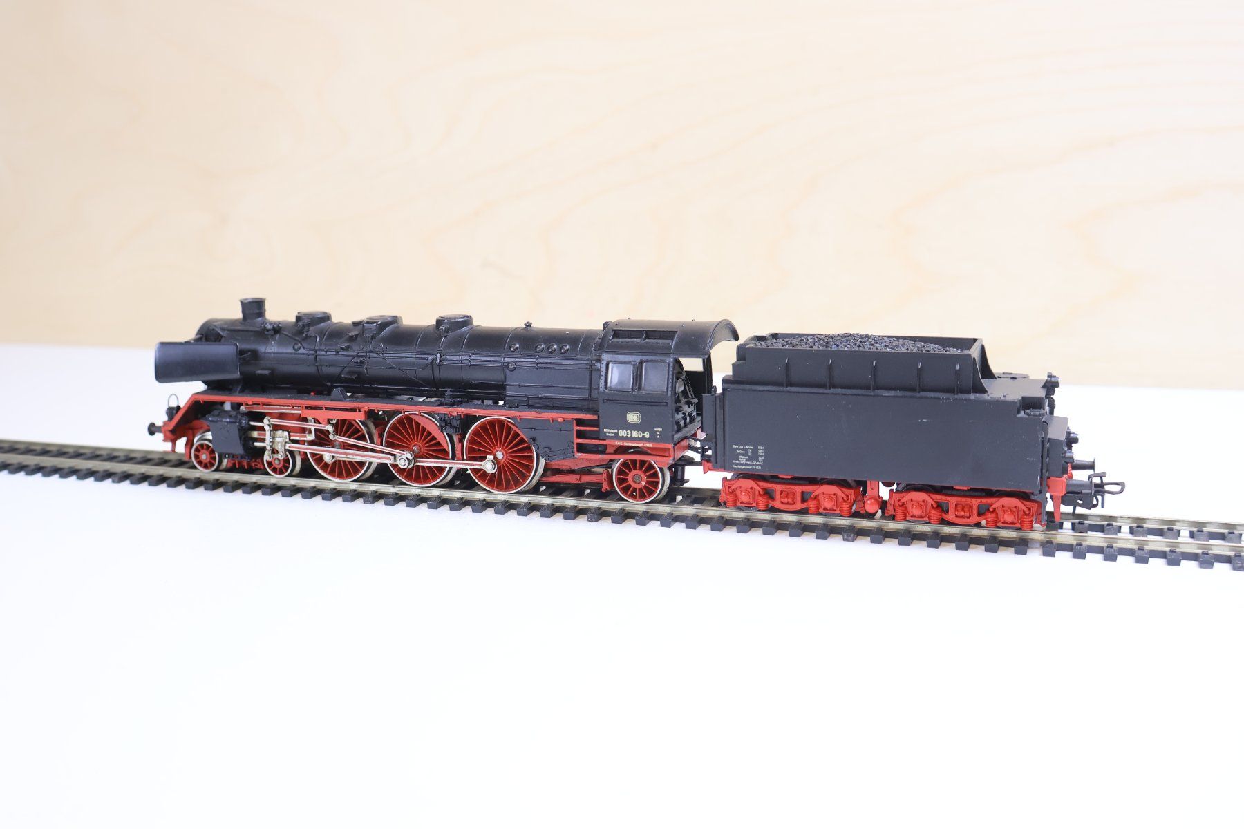 Märklin Modellini di ferrovie: Märklin grosse DB Dampflok BR 003 - H0 – Difettoso da Winterthur venduto da Monstera 3