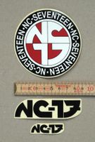 3 Stk. Aufkleber Velo Komponenten NC-17
