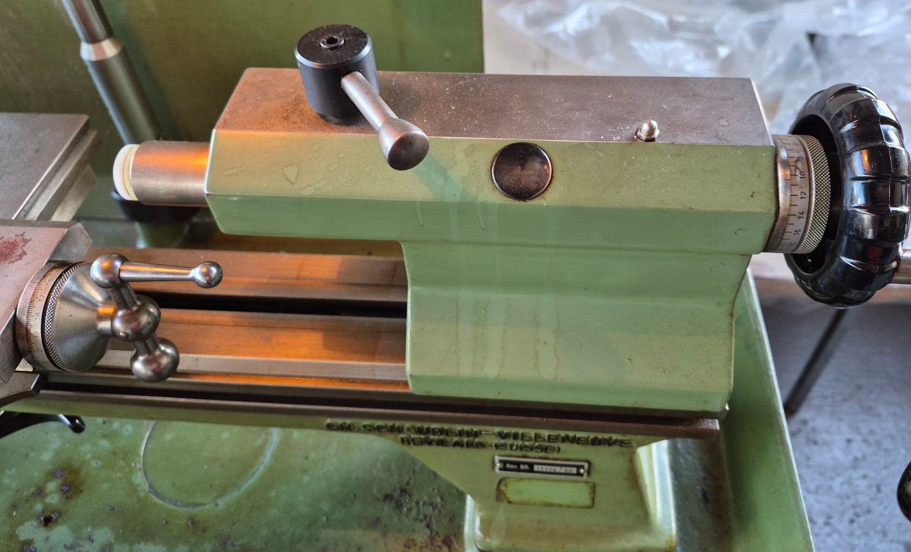 Schaublin Alle Maschinen: Drehbank Schaublin 102 – Gebraucht aus Gwatt / THUN von Handwerk3645 7