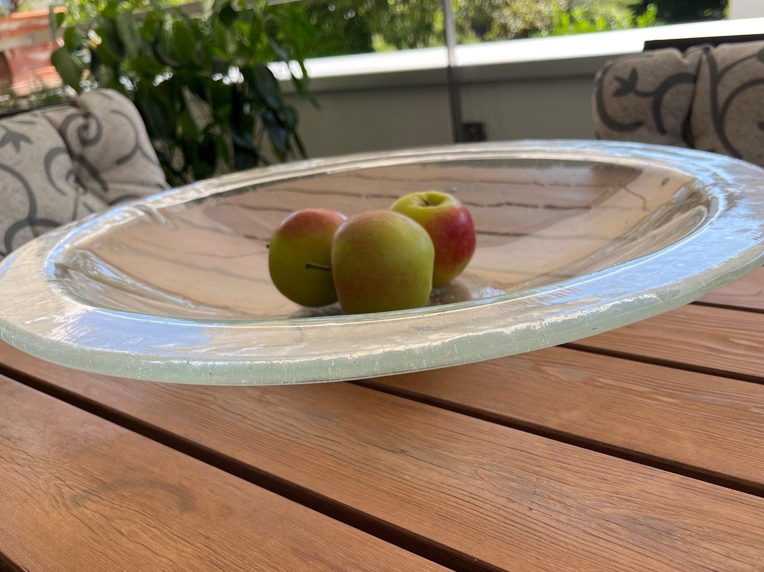 Glasi Hergiswil Bicchieri: Grosse Glasschale 50 cm – Usato da Küsnacht ZH venduto da CatiaA 1