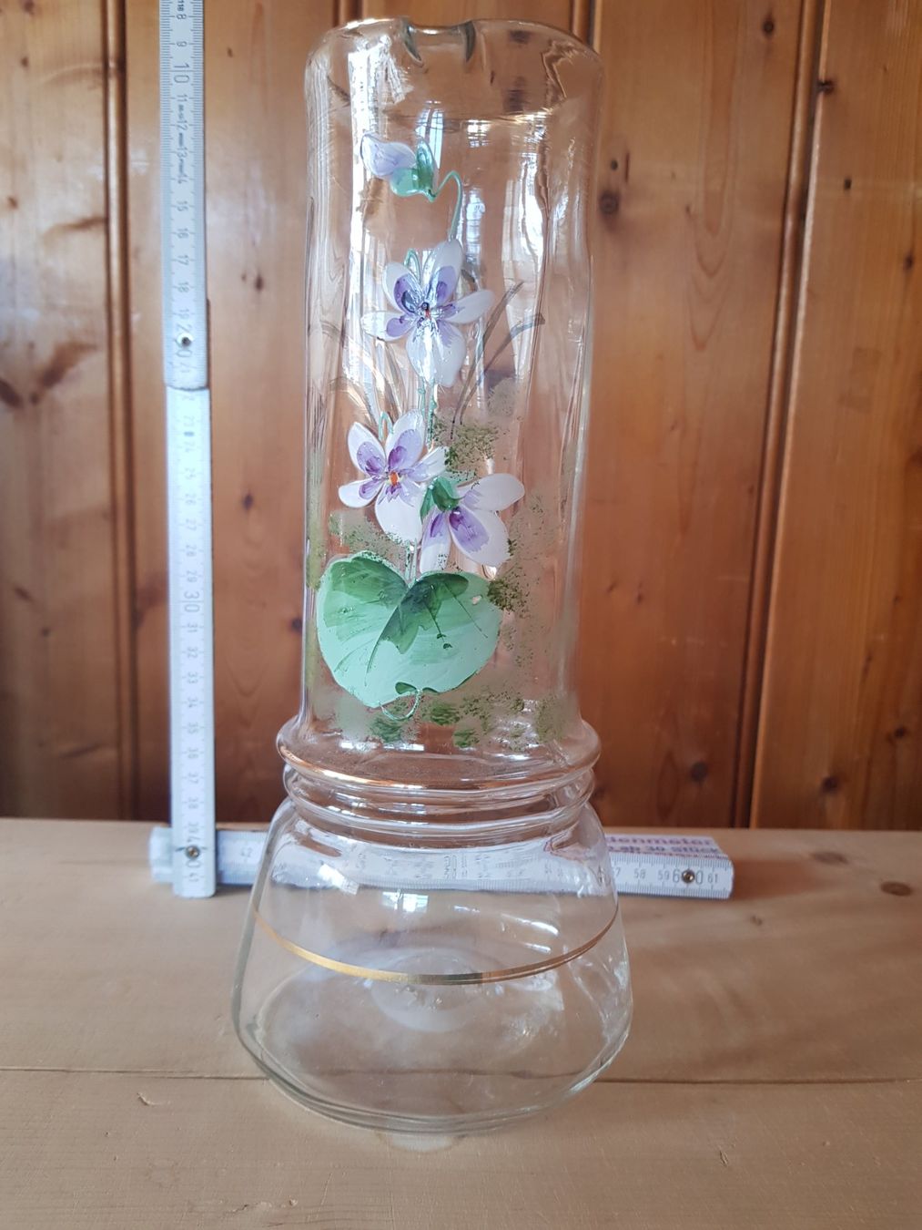 Carafes: Glaskaraffe antik – D'occasion à Brunnadern par eichmann.anton