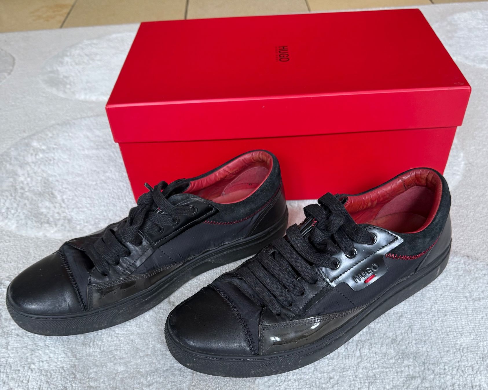 Hugo Boss Herrenschuhe: HUGO, Sneaker, Schwarz, Grösse 42 – Gebraucht aus Wohlen AG von thr_t5x8