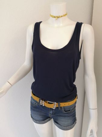 🤩MANGO TRÄGER TOP DUNKELBLAU NEU & GUCCI P.