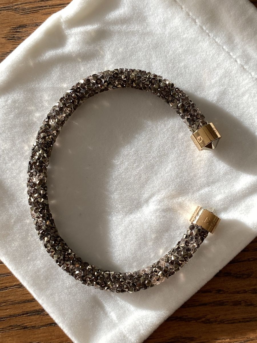 Swarovski Bracciali & Braccialetti: Swarovski Armband, Braun-Gold – Usato da Ehrendingen venduto da Uxaxa 2