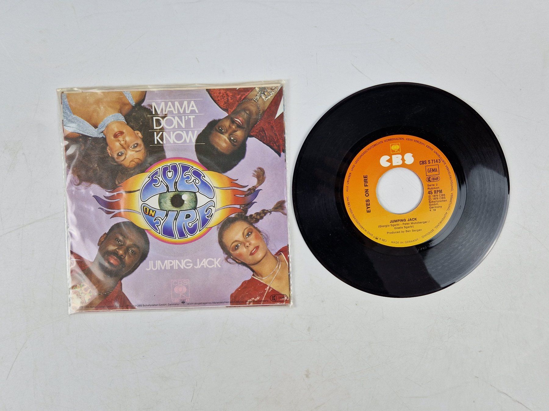 Vinyles: Eyes On Fire (1 Single) – D'occasion à Muhen par Restwert_Muhen 1