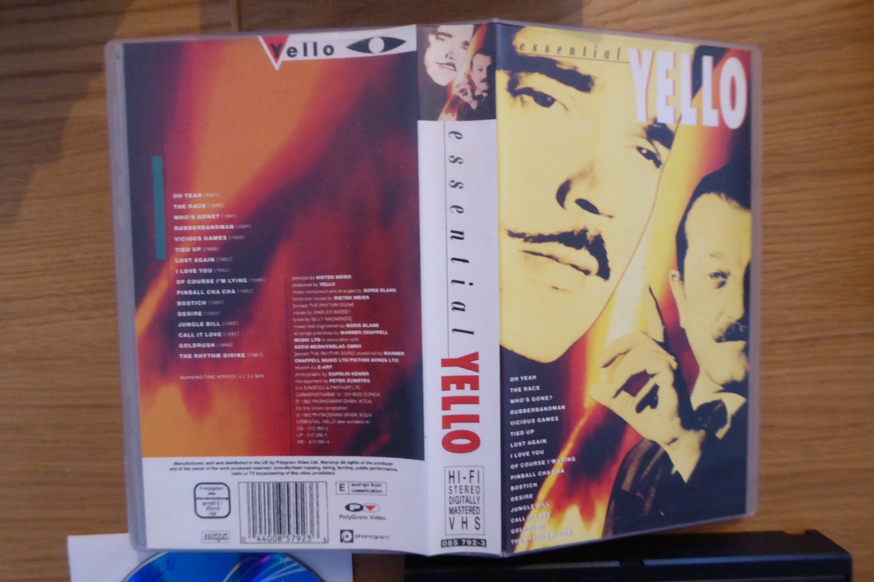 Tutti i VHS: VHS Yello essentials mit Backup DVD – Usato da Allschwil venduto da Summelsarium 1