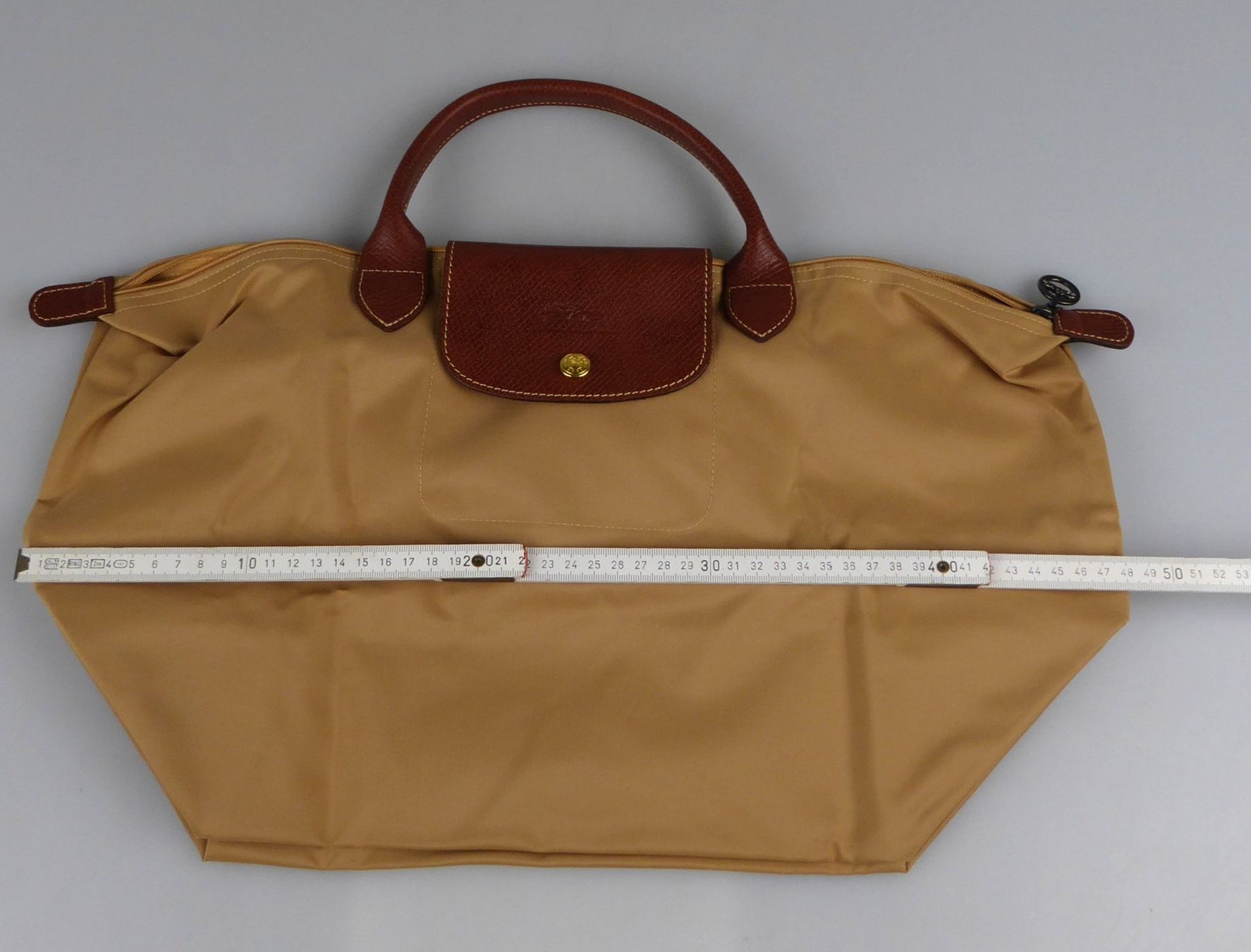 Longchamp Borse: Longchamp Le Pliage Tasche, hellbraun gebraucht – Usato da Volketswil venduto da brockipfannenstil