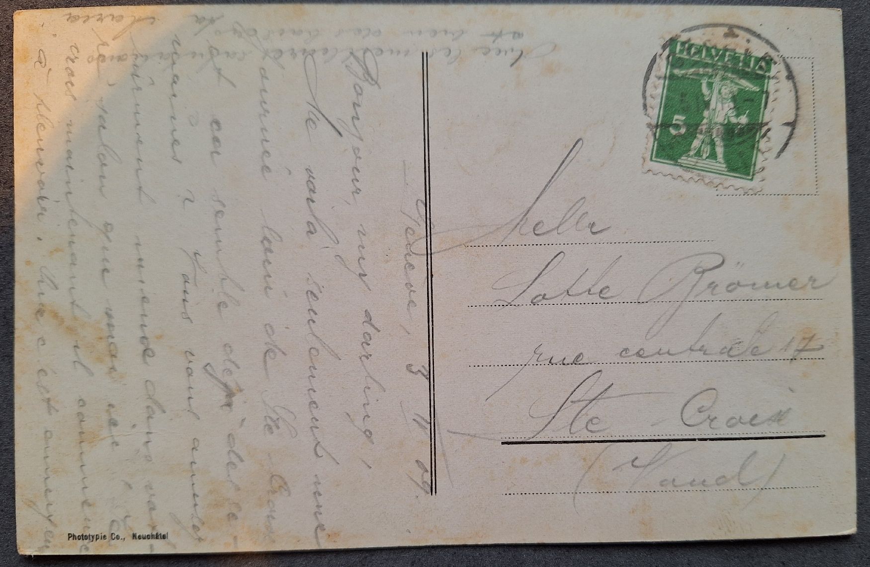 Cartoline postali: Genève Effet de nuit – Usato da Balgach venduto da SIMEON27 1