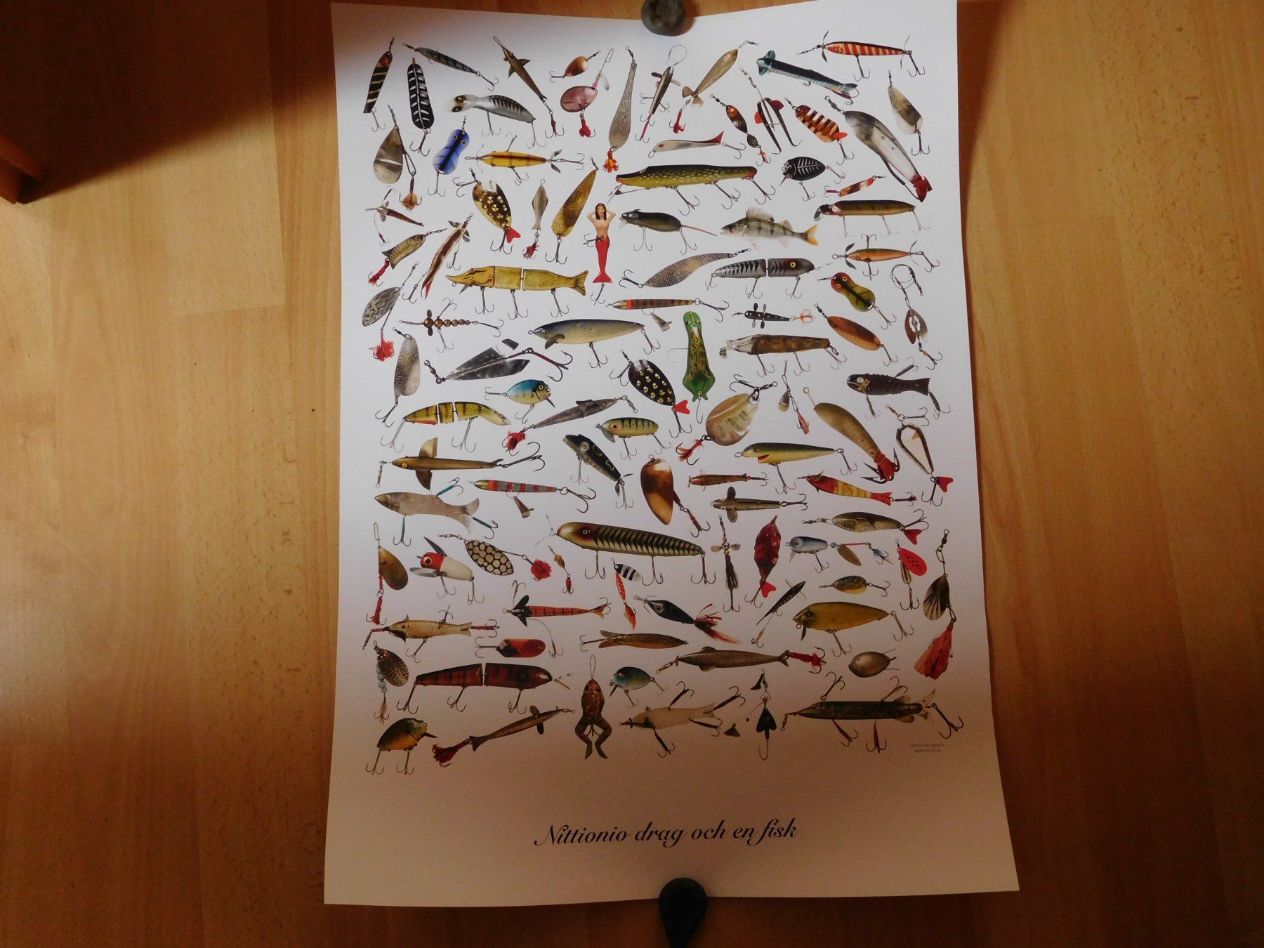 Esche: Wobbler Poster – Nuovo (secondo la descrizione) da Wallbach venduto da Pitralon1