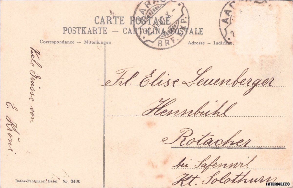Cartes postales: Aarau // Frühling Blust 1907 – D'occasion à Basel par intermezzo12 1