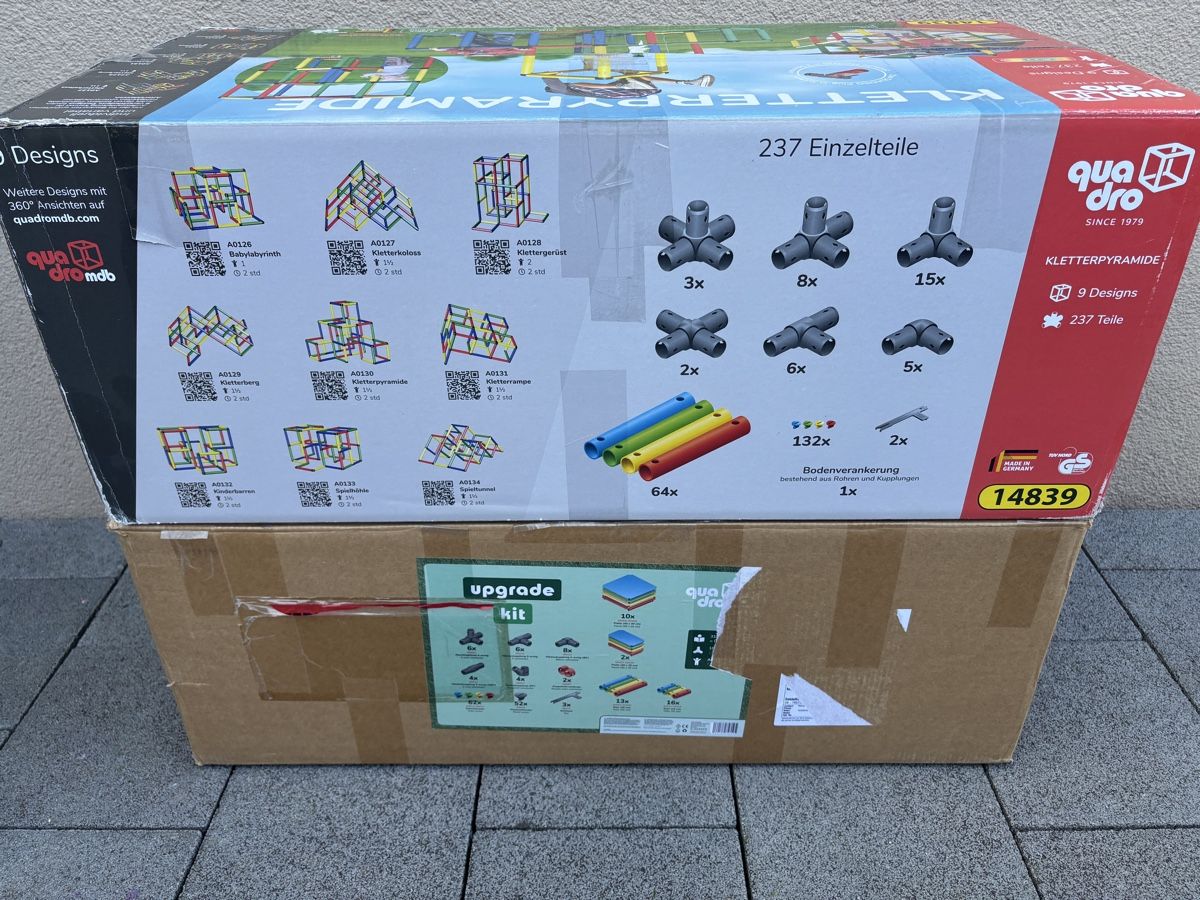Echafaudages: Quadro Klettergerüst + Upgrade Kit – D'occasion à Leuggern par Judith123456 2