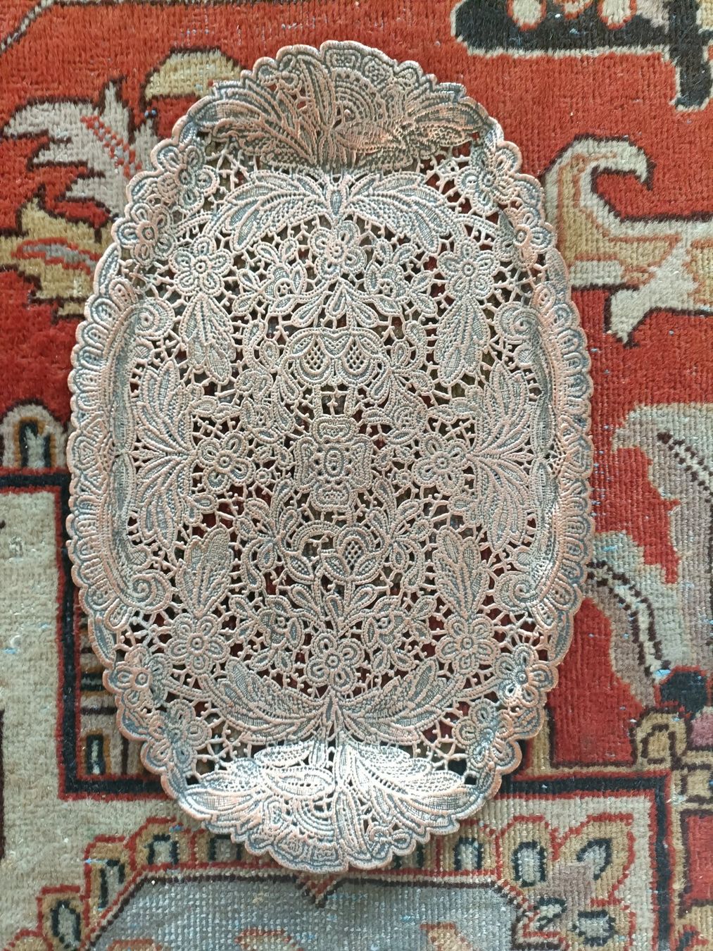 Piatti di portata: Florale Tablett – Nuovo (secondo la descrizione) da Schaffhausen venduto da sim_j822
