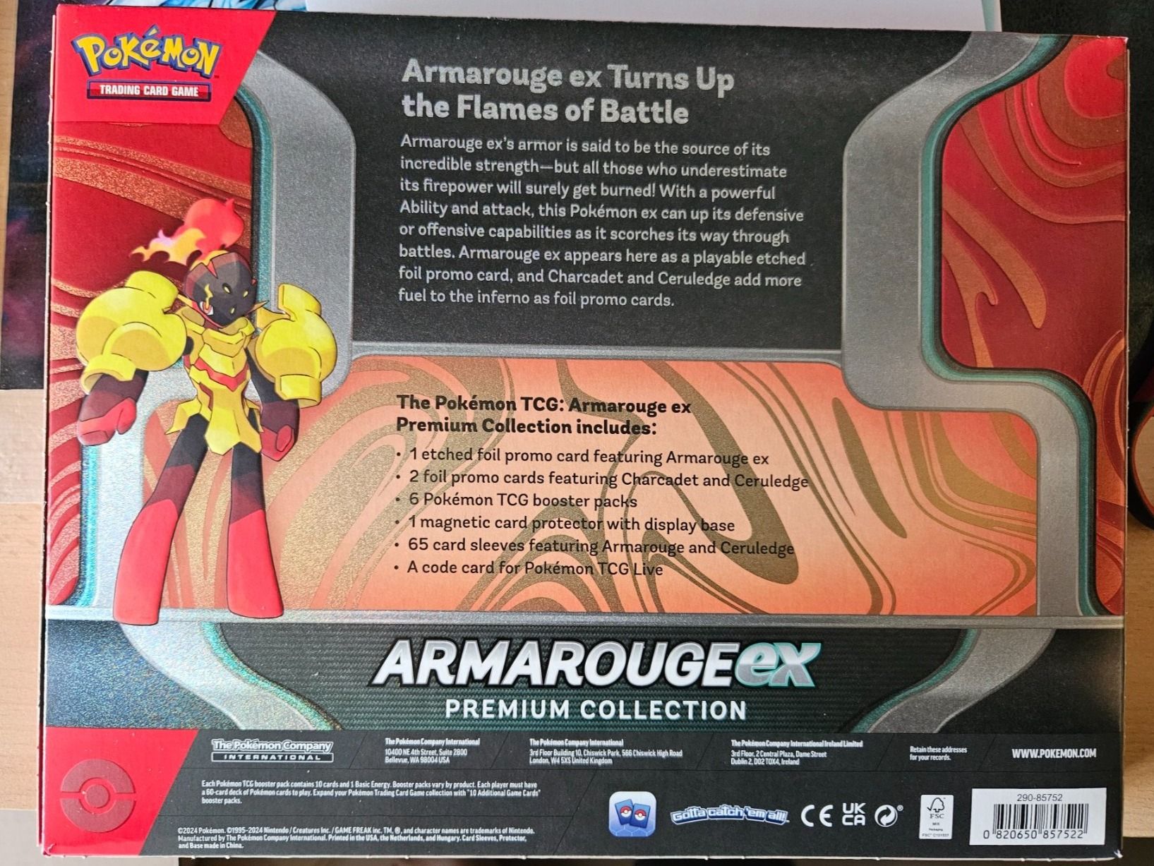 Pokémon Sammelbilder & Trading cards: Pokémon Armarouge ex Premium Collection – Neu und originalverpackt aus Kreuzlingen von Silva_Ludus 1