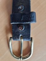 Leder Gurt massiv mit Messingschnalle