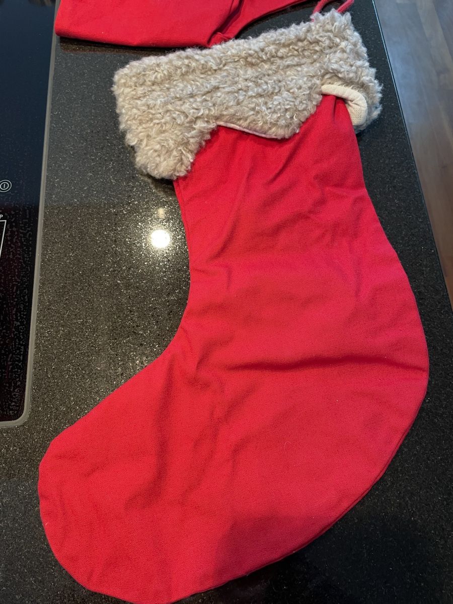 Ikea Tutte le decorazioni: 2 Nikolaus-Säckchen in Stiefelform – Usato da Malters venduto da kambiwahl 1