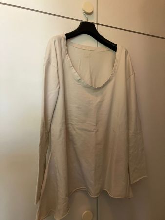 Maglione in cotone color avorio tg.L (Just) Lust