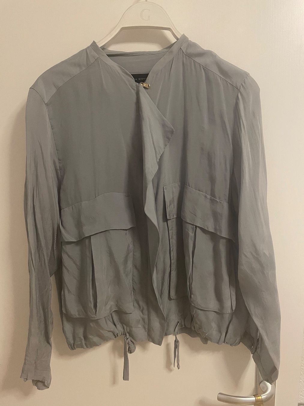 Jacken: Leichte Blouson Jacke blaugrau – Gebraucht aus Glattpark(Opfikon) von der_dh8z 2