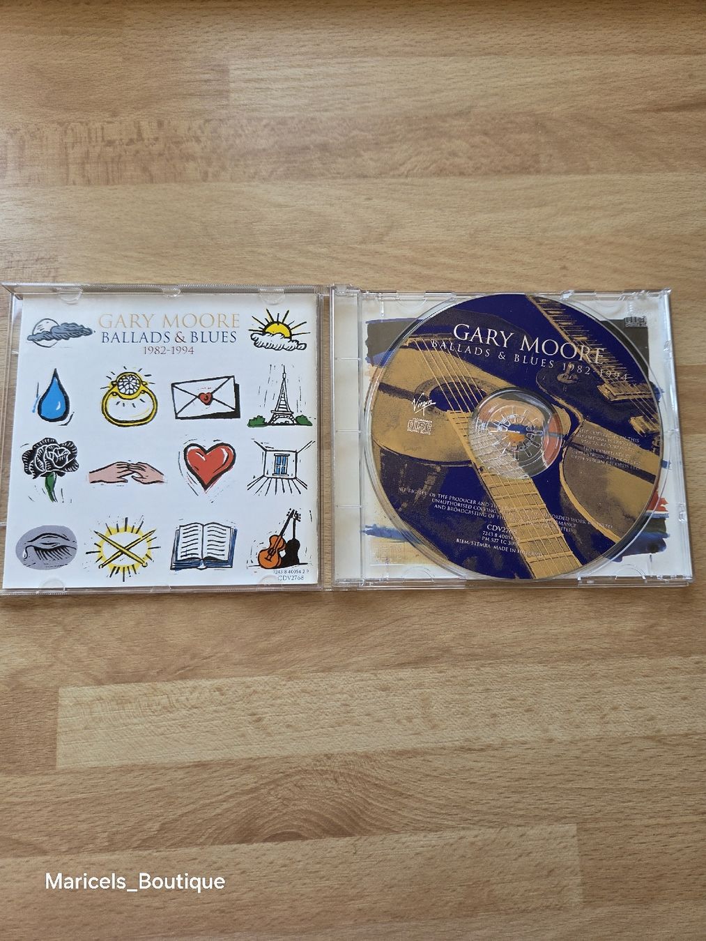 CD: Gary Moore Ballads & Blues 1982-1994 CD – Usato da Winterthur venduto da Maricels_Boutique 3
