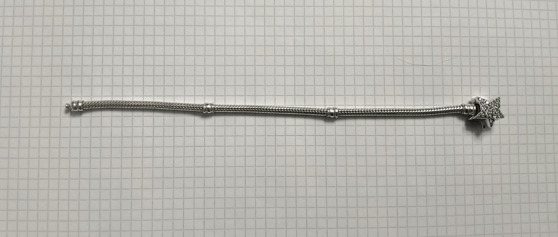 Bracciali & Braccialetti: Damenarmband aus Silber mit Sternverschluss – Usato da Zürich venduto da edu_kvc6 1