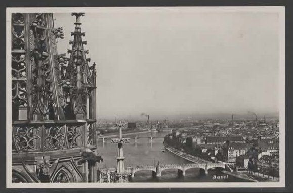 Cartoline postali: BASEL  29.I.1940  (D – Usato da Ruggell venduto da Masescha