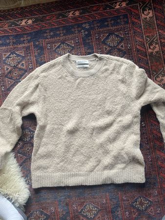 Pull Marc O'Polo bon chaud, couleur beige, taille L
