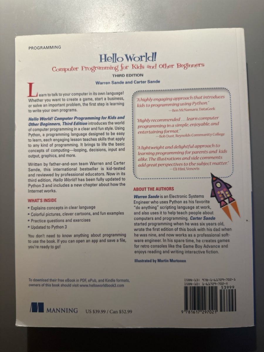 Libri: Hello World - Third Edition – Usato da Zürich venduto da Wanone 1