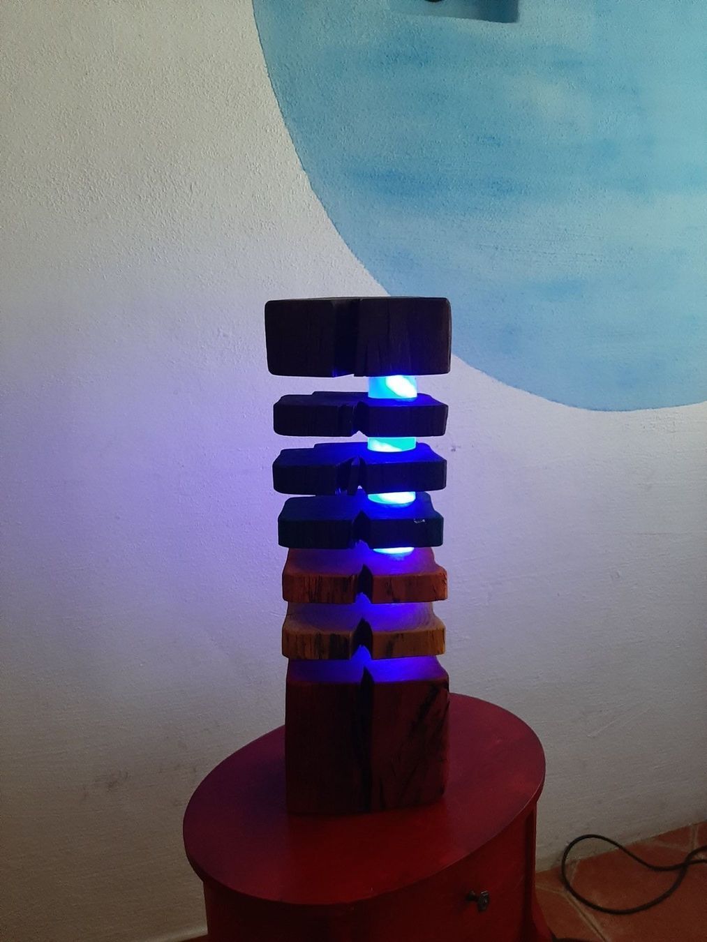 Eichholtz Lampade: Altholz,   LED  Lampe   aus  Altholz – Usato da Sisikon venduto da Creantic-Art