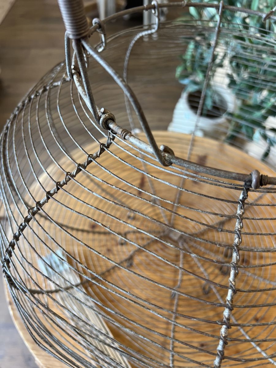 Sonstige Antiquitäten & Kunst: Früchtekorb Metallkorb Drahtkorb antik – Gebraucht aus Sirnach von dasrosahaus 4