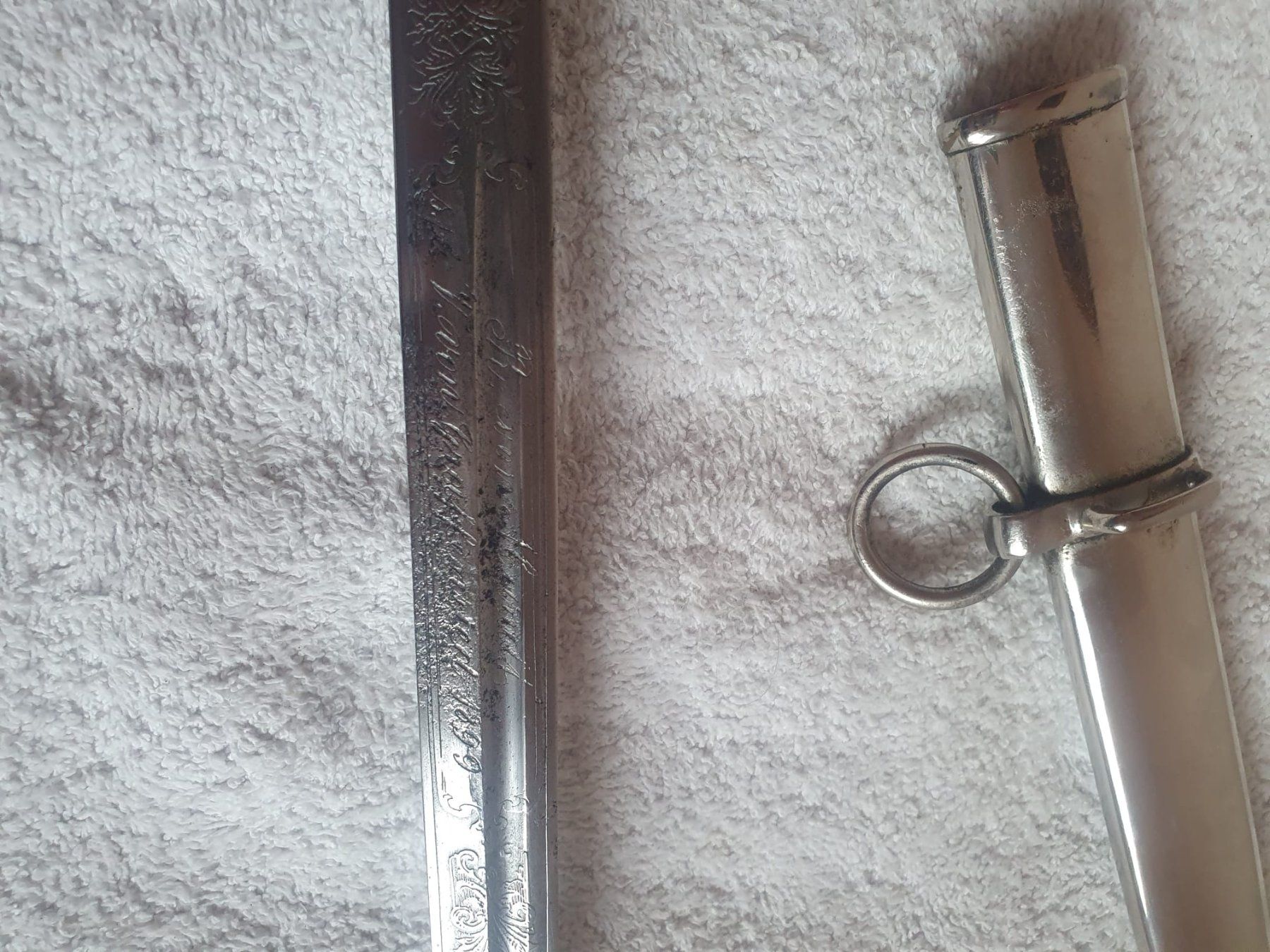 Stichwaffen: 1899 Schweizer Offizierssäbel (Graffenfeld graviert) – Gebraucht aus Basel von FirstClass4000 5