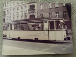 Berlin Strassenbahn Tram Foto10x7cm  1979 DDR Nostalgie