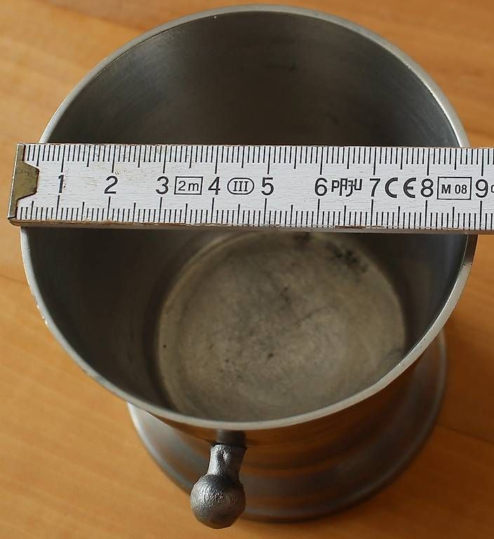 Altro per cucinare: Antiker Mörser mit Stößel ca 1930 – Usato da Schaffhausen venduto da akiraxyz 2