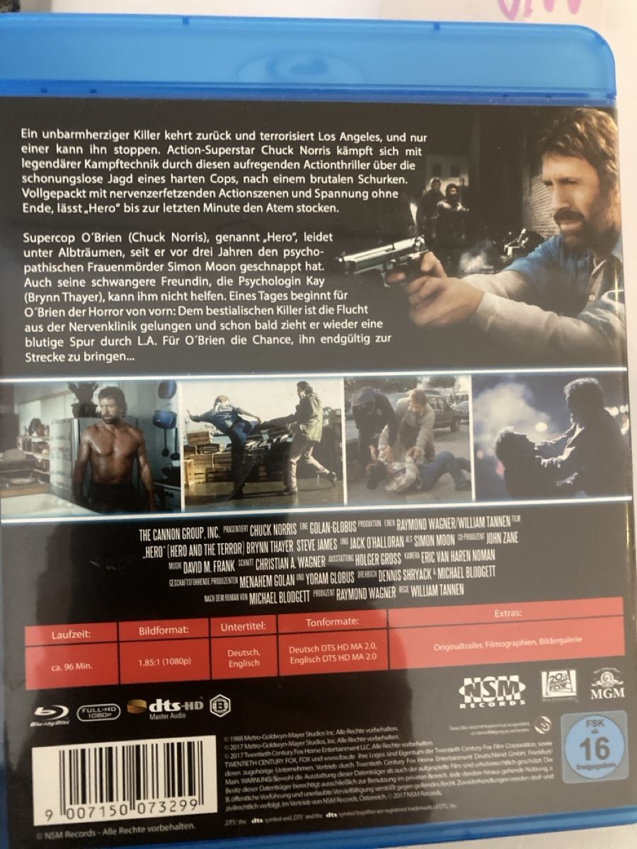 Tutti i DVDs: HERO chuck norrys bluray – Usato da Seengen venduto da Predator86 1