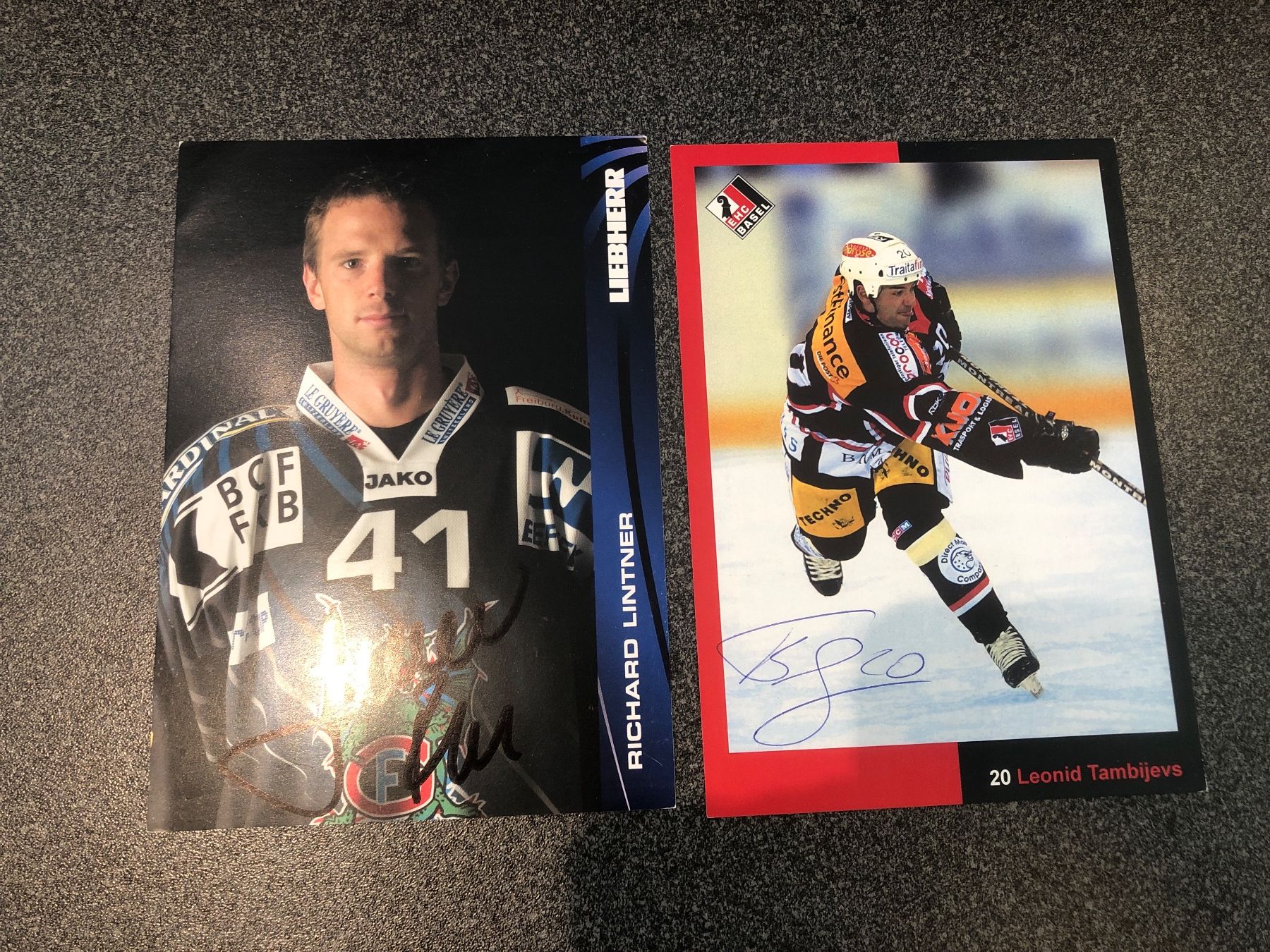 Autografi: 4 Original Autogrammkarten SCL Tigers u.a. – Usato da Lufingen venduto da Rac0 2
