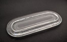 Cake Platte von Glasi Hergiswil. Ca. 25-jährig, gebraucht, h