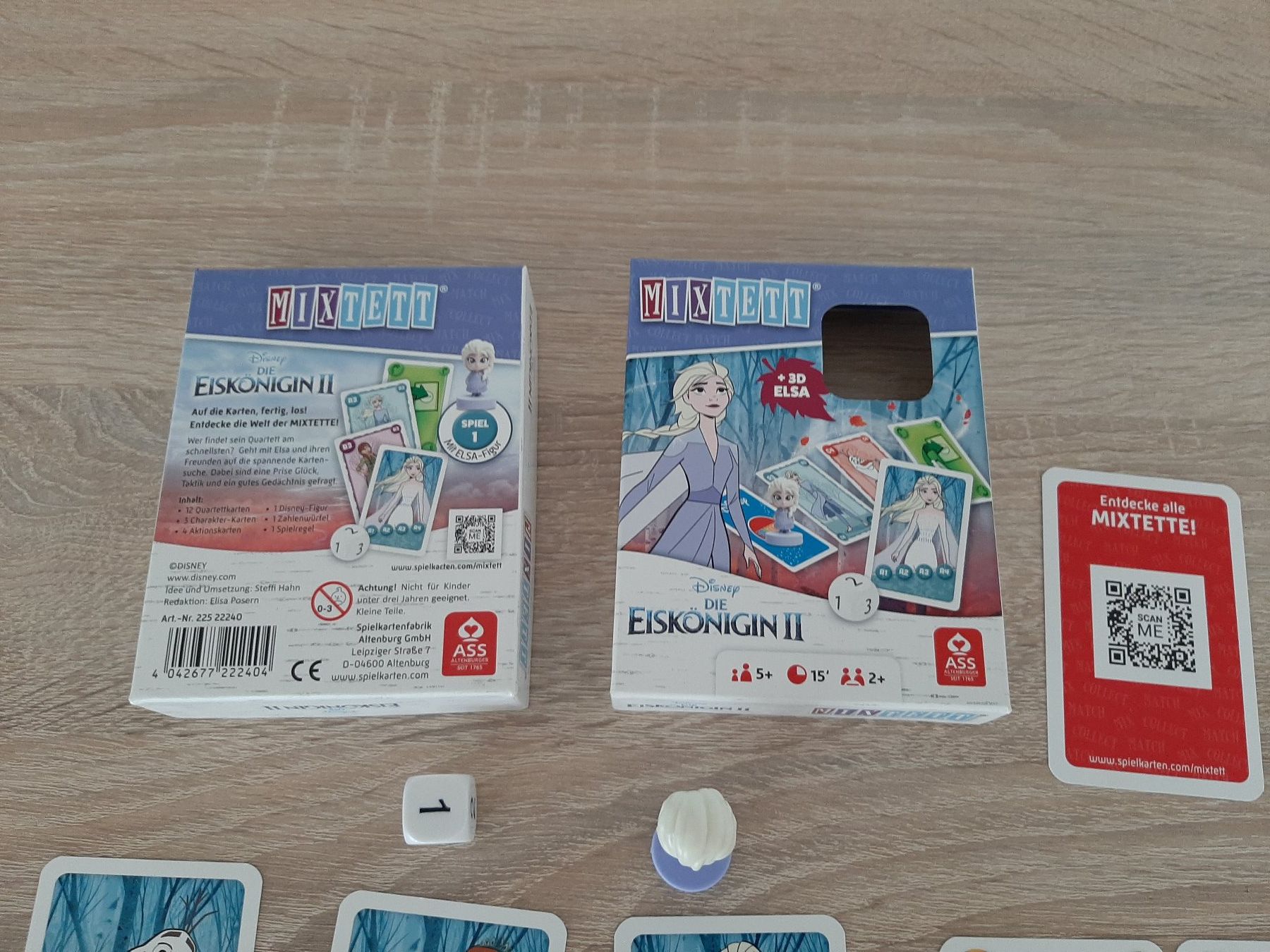 Disney Spiele: MIXTETT Eiskönigin II + 3D ELSA – Gebraucht aus Menziken von Rien1 5