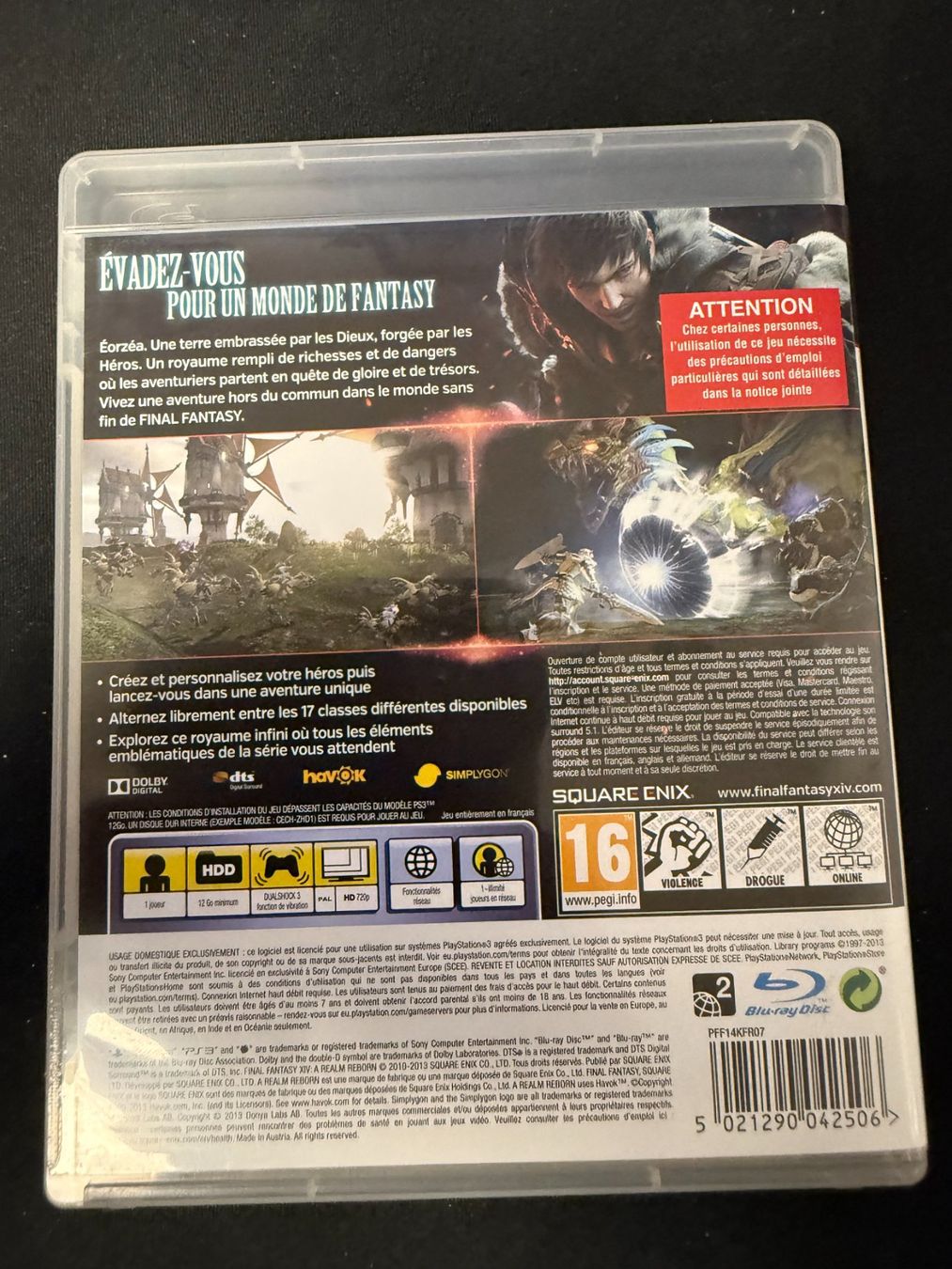 Sony Giochi: Final Fantasy XIV A Realm Reborn - PS3 – Usato da Pont-de-la-Morge venduto da Darfal 2