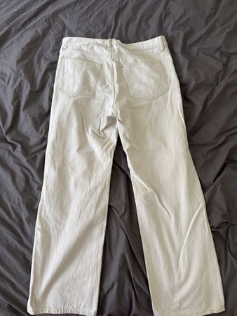 Pantalon H&M Relaxed Fit Taille 34/32 beige bon état