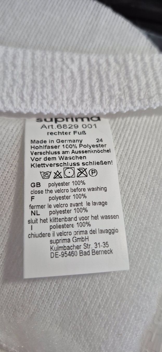 Attrezzature mediche: Fersenschuh mit elastischem Klettverschluss :: 1 Paar :: – Nuovo (secondo la descrizione) da Eggersriet venduto da Fredb 2