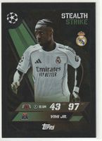 Topps Match Attax UCL 25/26 Vini Jr. Stealth Strike