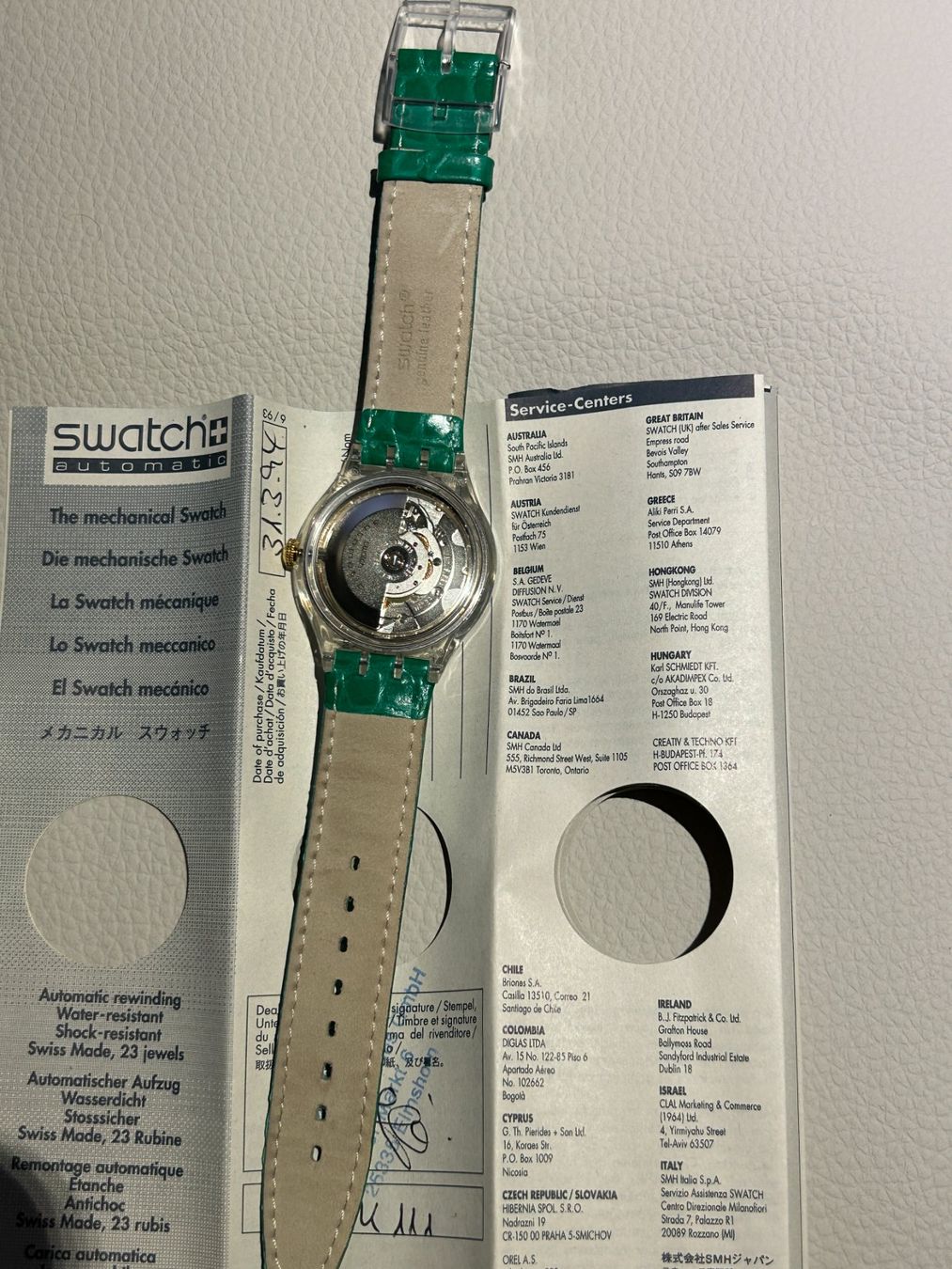 Swatch Uhren: Swatch Ramorra SAK111 Automatic Viltage – Neu (gemäss Beschreibung) aus Basel von arm_gf7p 5