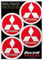Mitsubishi Naben Sticker Aufkleber Durchmesser 48mm 4er Set