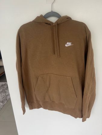 Brauner Nike Hoodie Grösse M
