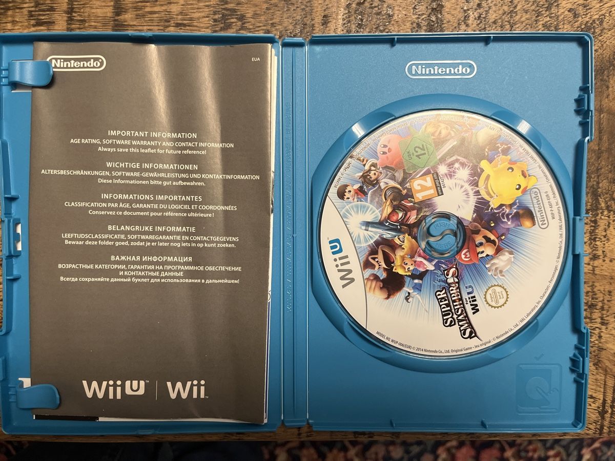Nintendo Spiele: Jeu vidéo  super smash bros wii u – Gebraucht aus confignon von chachou79 2