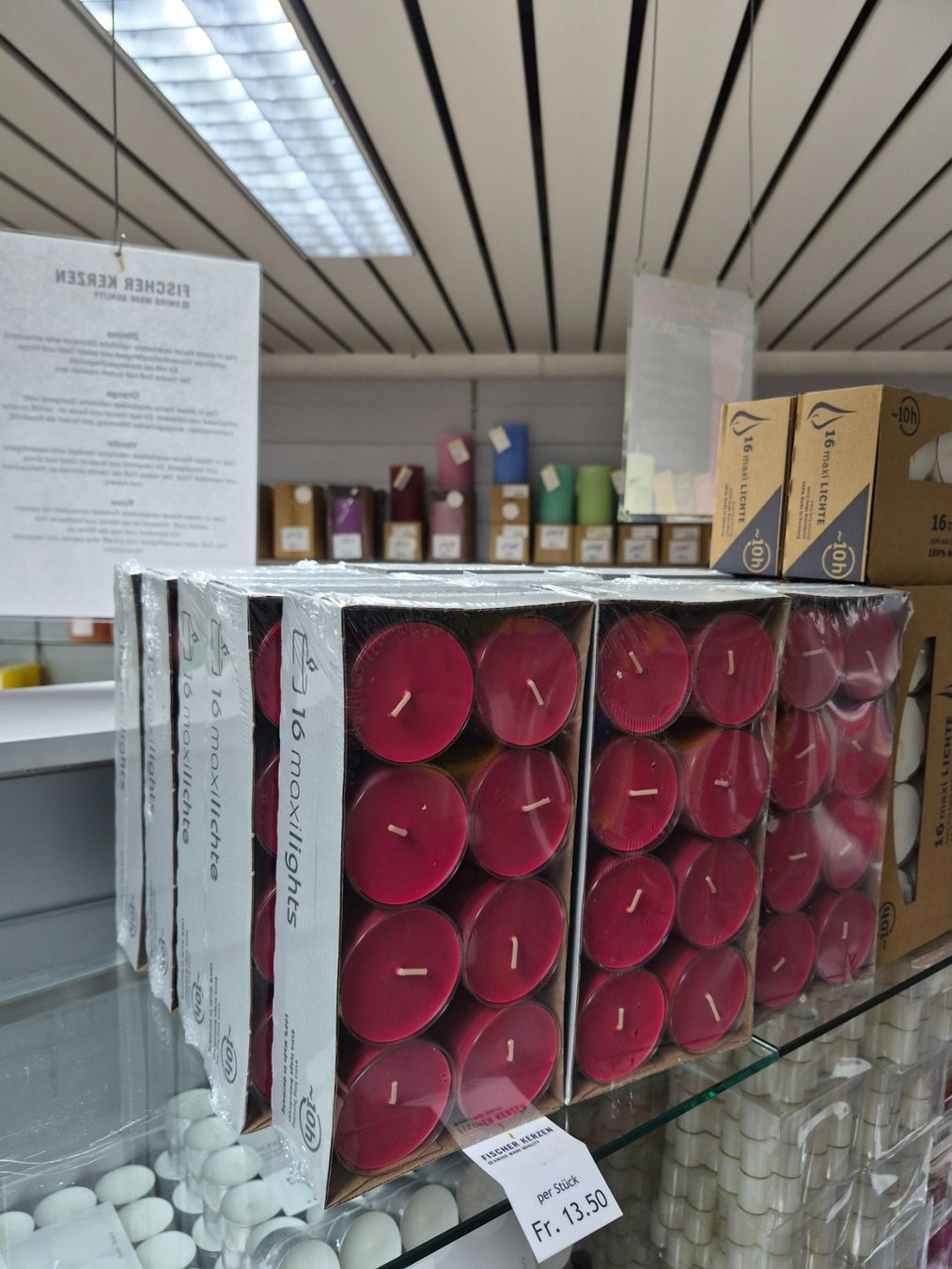 Candele: 490 Posten Maxilichter - Kerzen  aus Liquidation – Nuovo (secondo la descrizione) da Derendingen venduto da Meisterstuecke 3
